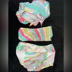 Emilio Pucci bikini & scarf